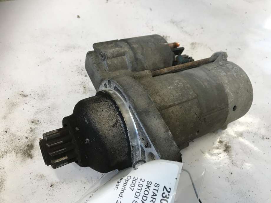 Starter diesel til Škoda Octavia, 2005-2008 (Type II, Fase 1) (02M911023N)