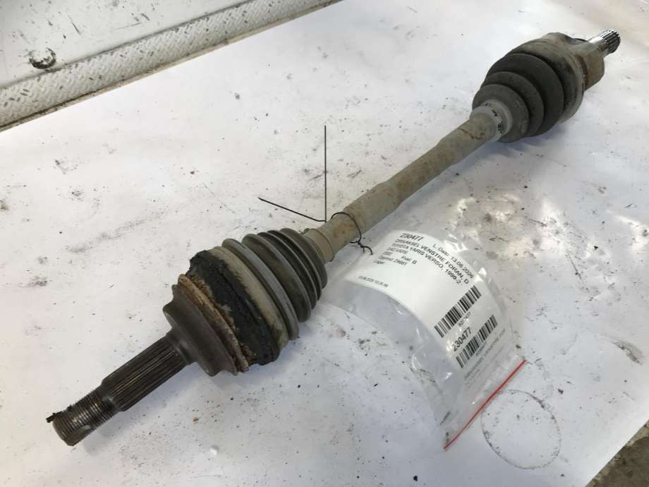 Drivaksel venstre foran, diesel/manuell til Toyota Yaris Verso, 1999-2007