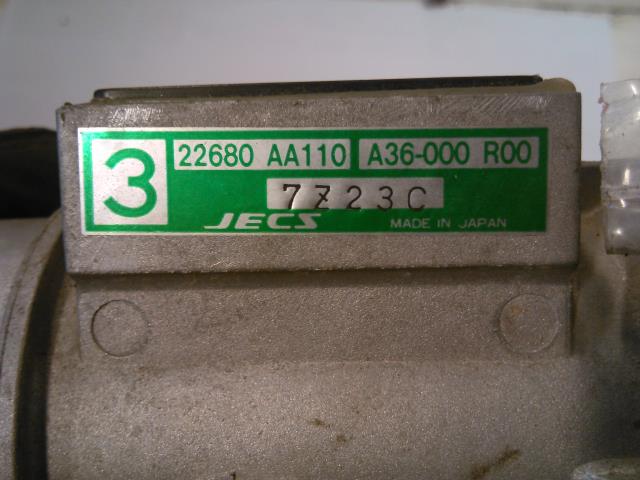 Luftmengde/luftmassemåler til Subaru Leone 1800 1985-1989  (22680AA110|)