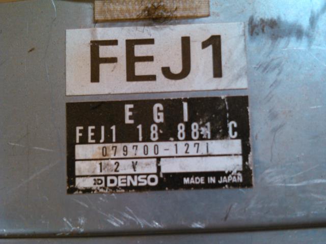 Styreenhet motor til Mazda 626 1983-1987 (GC) (GC) (ND|079700-1271|)
