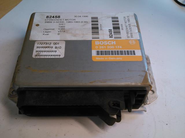 Styreenhet motor til BMW 3-Serie, 1983-1993 (E30) (E30) (BOSCH|0 261 200 266)