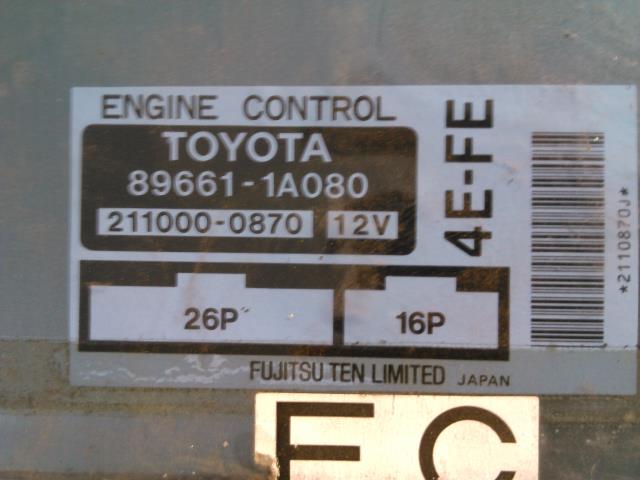 Styreenhet motor til Toyota Corolla 1993-1997 (FUJISUTEN|211000-0870|89661-1A080|)