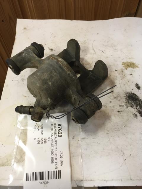 Bremsecaliper høyre foran til Toyota Starlet, 1990-1996  