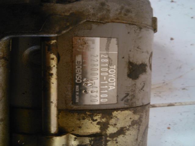 Starter til Toyota Starlet 1990-1996  