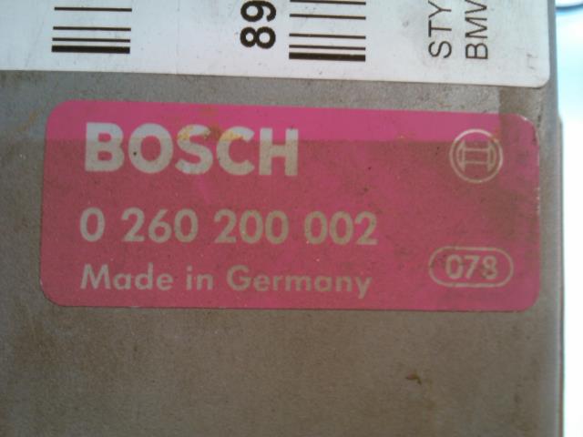 Styreenhet motor til BMW 3-Serie 1983-1993 (E30) (E30) (BOSCH|0 260 200 002|)