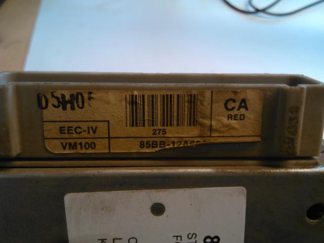 Styreenhet motor til Ford Sierra 1982-1987 (FORD|85BB-12A650-CA|)