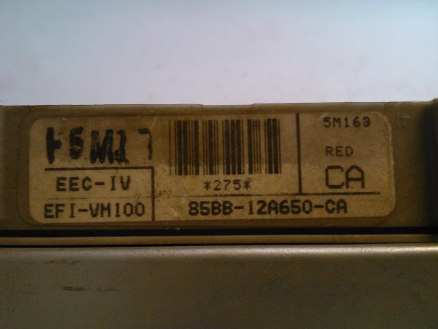Styreenhet motor til Ford Sierra 1982-1987  (FORD|85BB-12A650-CA|)