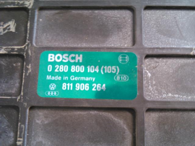 Styreenhet motor til VW Golf II 1984-1991  (BOSCH|0 280 800 104|)