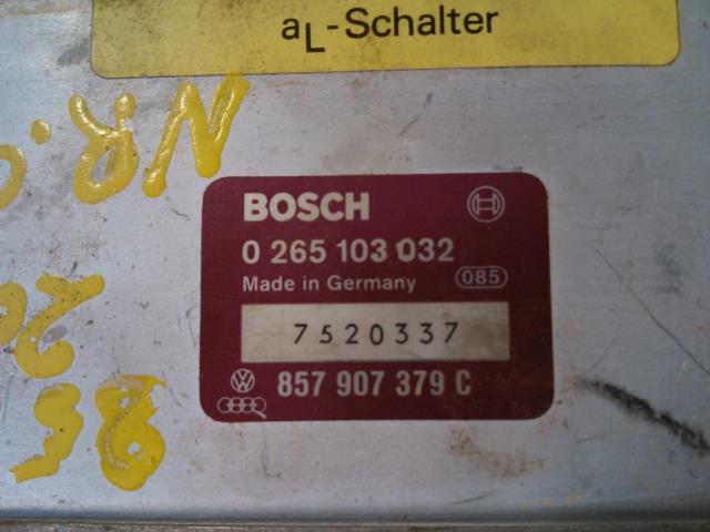 Styreenhet ABS til Audi 100 1983-1991  (BOSCH|0 265 103 032|857907379C|)