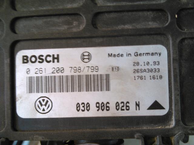 Styreenhet forgasser til VW Polo 1981-1994 (Type II)  (BOSCH|0 261 200 798|030906026N|)