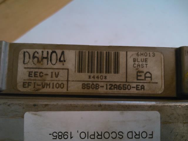 Styreenhet motor til Ford Scorpio 1985-1991 (85GB-12A650-EA|)