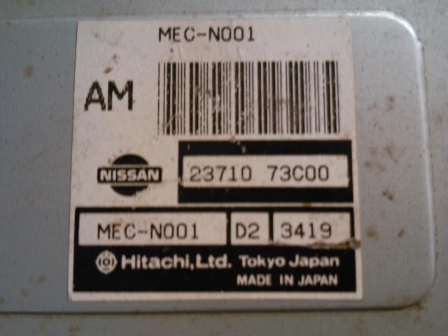Styreenhet forgasser til Nissan Sunny 1991-1995 (N14/Y10) (N14/Y10) (HITACHI|23710 73C00|)