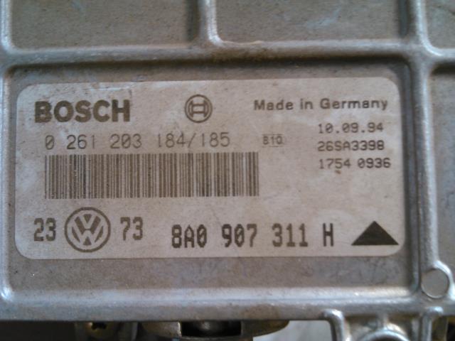 Styreenhet forgasser til VW Golf III 1992-1997  (BOSCH|0261205184185|)
