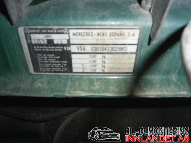 Mercedes Vito/Viano 1996-2003 (W638) (W638), Motorkode: , Girkassekode: 