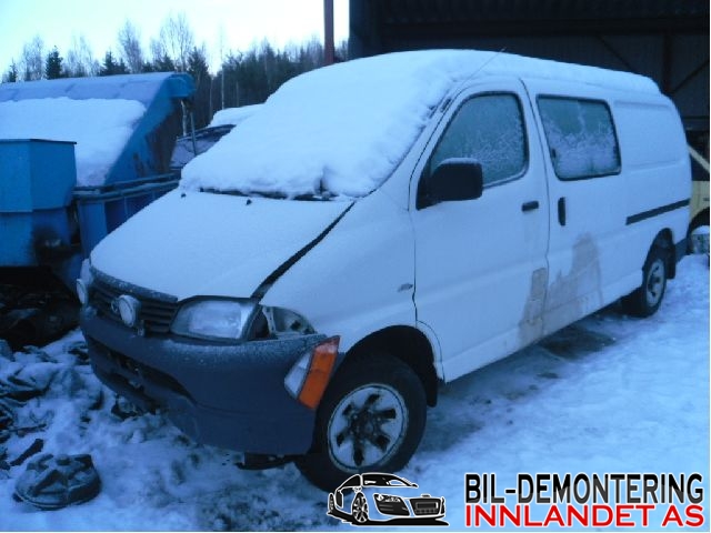 Toyota Hiace 2007-2012 (Fase 3) , Motorkode: , Girkassekode: 