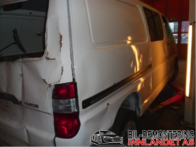 Toyota Hiace 2007-2012 (Fase 3) , Motorkode: , Girkassekode: 