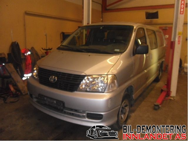 Toyota Hiace 2007-2012 (Fase 3) , Motorkode: , Girkassekode: