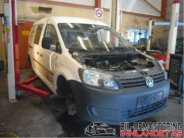 VW Caddy 2010-2015 (Type III, Fase 2) , Motorkode: CAY, Girkassekode: MLS