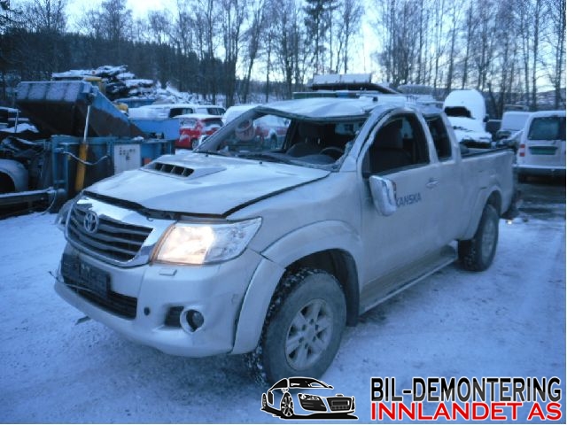 Toyota Hilux 2012-2016 , Motorkode: 2KD-FTV, Girkassekode: 5F