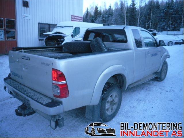Toyota Hilux 2012-2016 , Motorkode: 2KD-FTV, Girkassekode: 5F