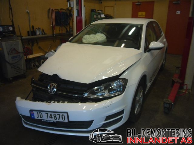 VW Golf VII 2012-2017 (Fase 1) , Motorkode: CXXB, Girkassekode: QYB