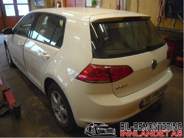 VW Golf VII 2012-2017 (Fase 1) , Motorkode: CXXB, Girkassekode: QYB
