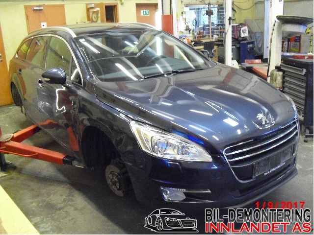 Peugeot 508 2011-2014 (Type I, Fase 1) , Motorkode: 9HL, Girkassekode: 2222 JW