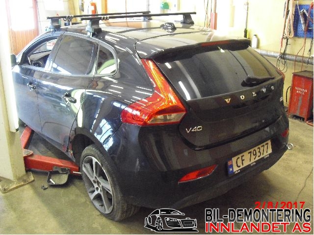 Volvo V40 2012-2019 , Motorkode: D4162T, Girkassekode: B6 / 1285228