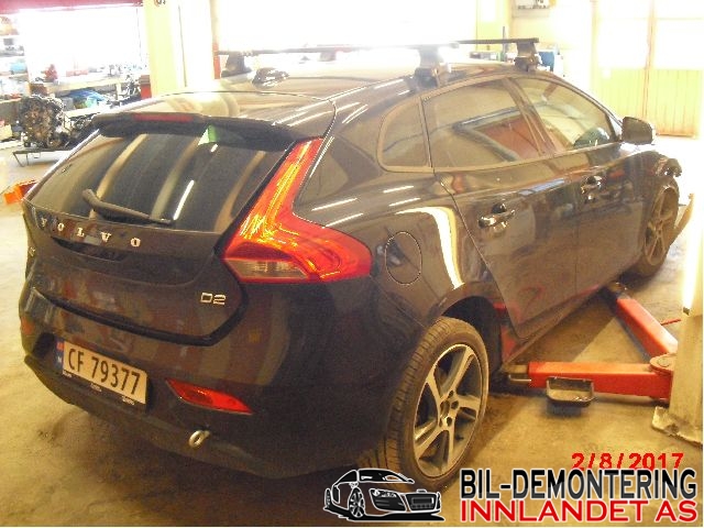 Volvo V40 2012-2019 , Motorkode: D4162T, Girkassekode: B6 / 1285228