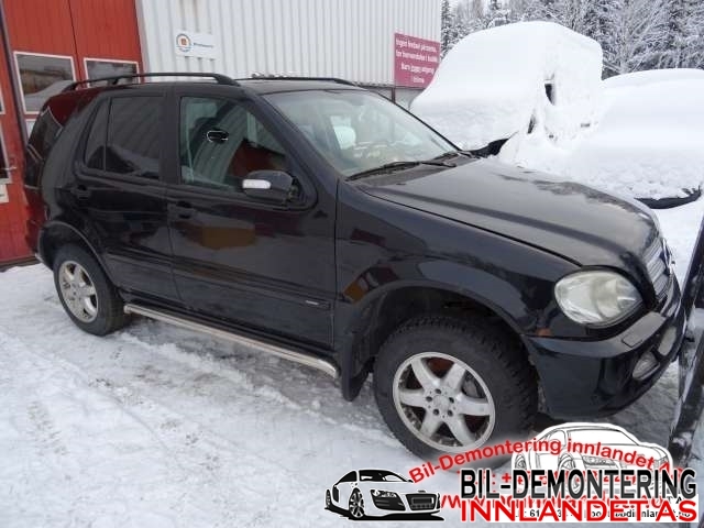 Mercedes ML 1997-2005 (W163) (W163), Motorkode: OM612.963, Girkassekode: 72266104741621