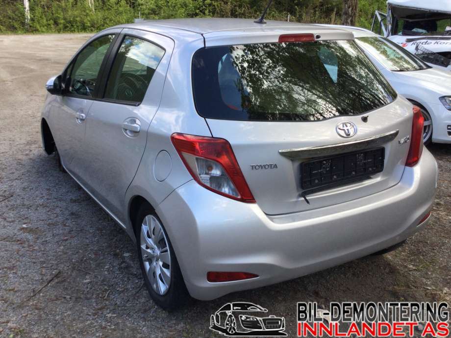 Toyota Yaris 2012-2014 (Type III, Fase 1) , Motorkode: 1NRFE, Girkassekode: MTM