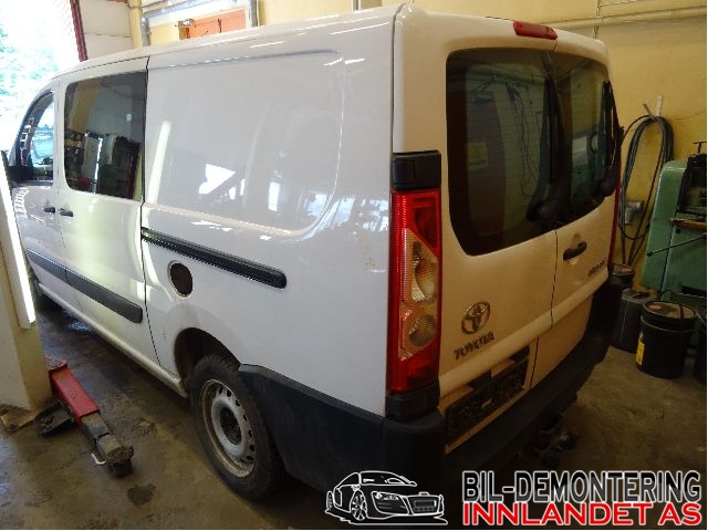 Toyota Proace 2013-2016 (Type I) , Motorkode: RH02, Girkassekode: 