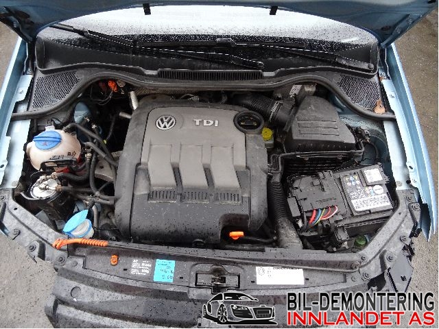 VW Polo 2009-2014 (Type V, Fase 1) , Motorkode: CFWA, Girkassekode: MNY