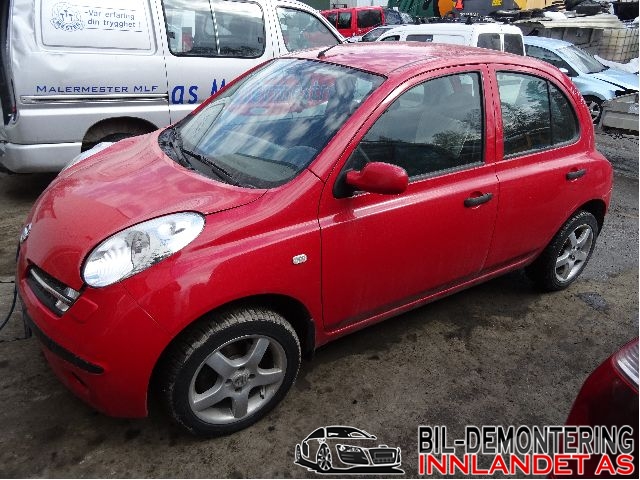 Nissan Micra 2003-2010 (K12) (K12), Motorkode: CR12DE, Girkassekode: 3210000QAE