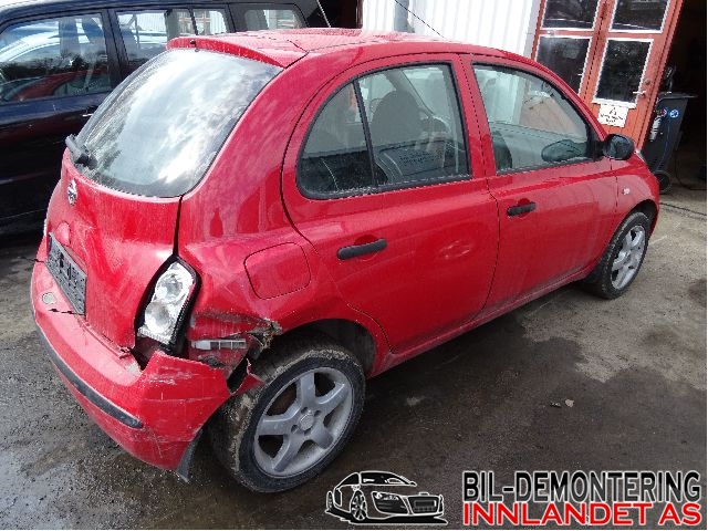 Nissan Micra 2003-2010 (K12) (K12), Motorkode: CR12DE, Girkassekode: 3210000QAE