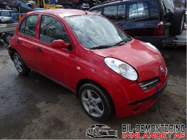 Nissan Micra 2003-2010 (K12) (K12), Motorkode: CR12DE, Girkassekode: 3210000QAE