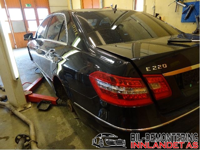 Mercedes E-Klasse 2009-2013 (Fase 1) (W212) (W212), Motorkode: OM651.924, Girkassekode: 72264607816883