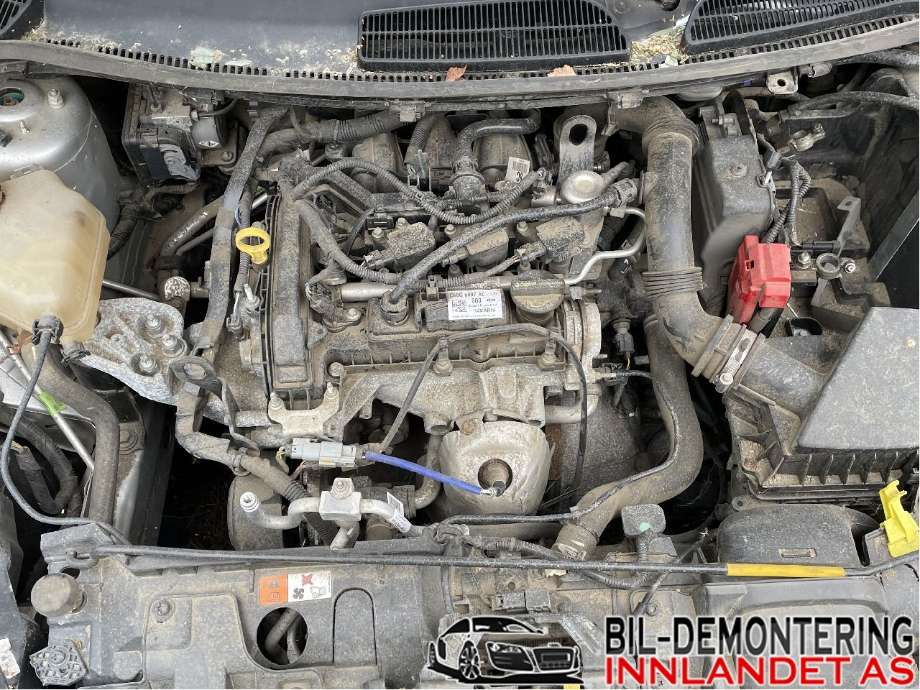 Ford Fiesta 2013-2017 (Type VI, Fase 2) , Motorkode: P4JA, Girkassekode: CA6R-7002-MBG