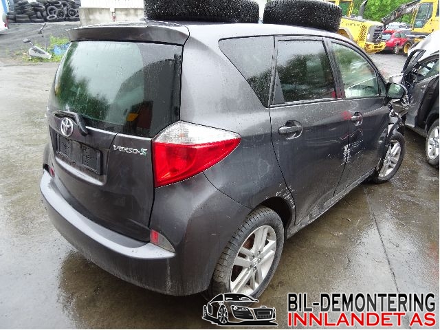 Toyota Verso-S 2011-2015 (COMBI) (COMBI), Motorkode: 1NR-FE, Girkassekode: 3030052831