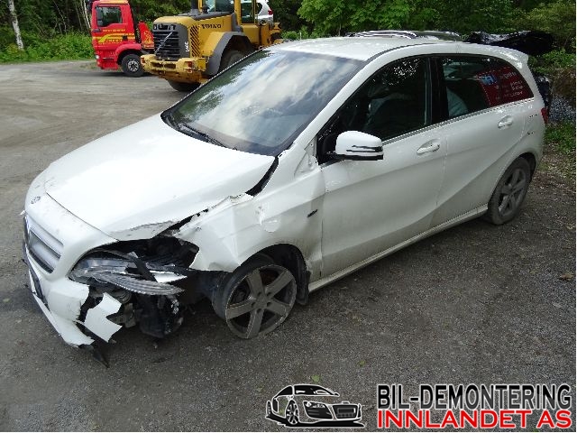 Mercedes B-Klasse 2011-2018 (W246) (W246), Motorkode: 651901, Girkassekode: 724003
