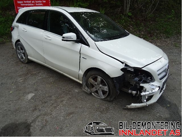 Mercedes B-Klasse 2011-2018 (W246) (W246), Motorkode: 651901, Girkassekode: 724003
