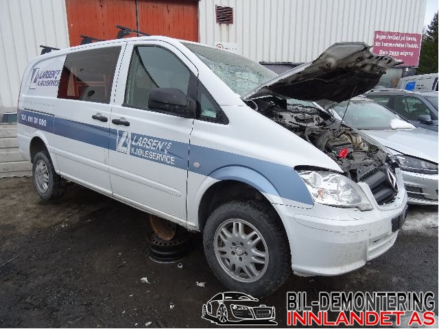 Mercedes Vito/Viano 2010-2014 (Fase 2) (W639) (W639), Motorkode: OM651.940, Girkassekode: 71168000614291
