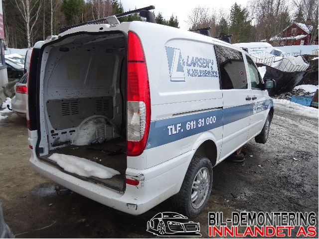 Mercedes Vito/Viano 2010-2014 (Fase 2) (W639) (W639), Motorkode: OM651.940, Girkassekode: 71168000614291
