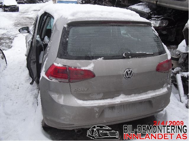 VW Golf VII 2012-2017 (Fase 1) , Motorkode: CLHA, Girkassekode: MWW