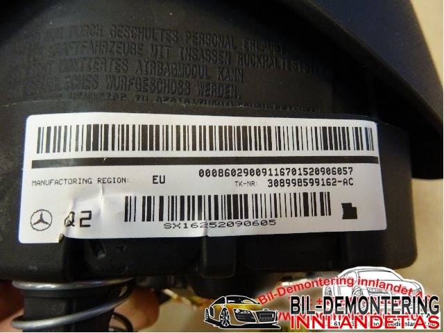 Mercedes C-Klasse 2014-2018 (Fase 1) (W205) (W205), Motorkode: OM651.921, Girkassekode: 