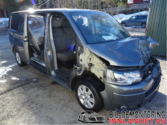 VW Transporter / Caravelle 2009-2015 (Fase 2) (T5) (T5), Motorkode: CAAC, Girkassekode: KQK