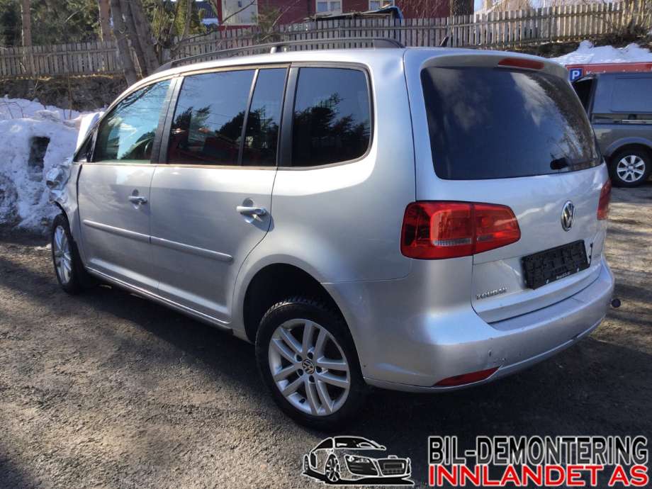 VW Touran 2010-2015 (Type I, Fase 3) , Motorkode: CFHC, Girkassekode:
