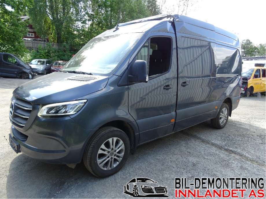 Mercedes Sprinter 2018-->> (907/910) (907/910), Motorkode: A6510105120, Girkassekode: A9072701100