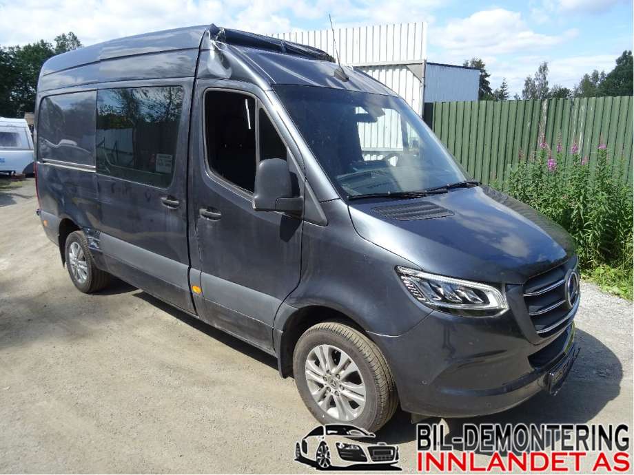 Mercedes Sprinter 2018-->> (907/910) (907/910), Motorkode: A6510105120, Girkassekode: A9072701100