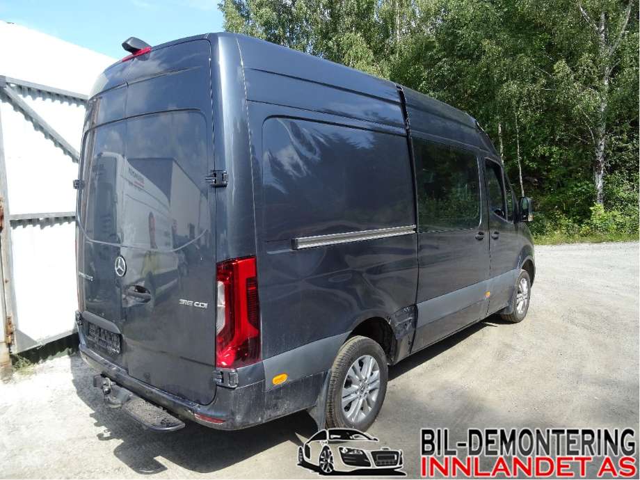 Mercedes Sprinter 2018-->> (907/910) (907/910), Motorkode: A6510105120, Girkassekode: A9072701100
